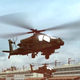 A Helicopter from the cinematic trailer for Wargame: European Escalation, the game that inspired Habert to start working at Eugen Systems.